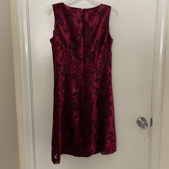 Vintage Japanese Brigitte Burnt Velvet Dress - Picture 5 of 7